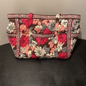 Vera Bradley Miller Bag in Mocha Rouge